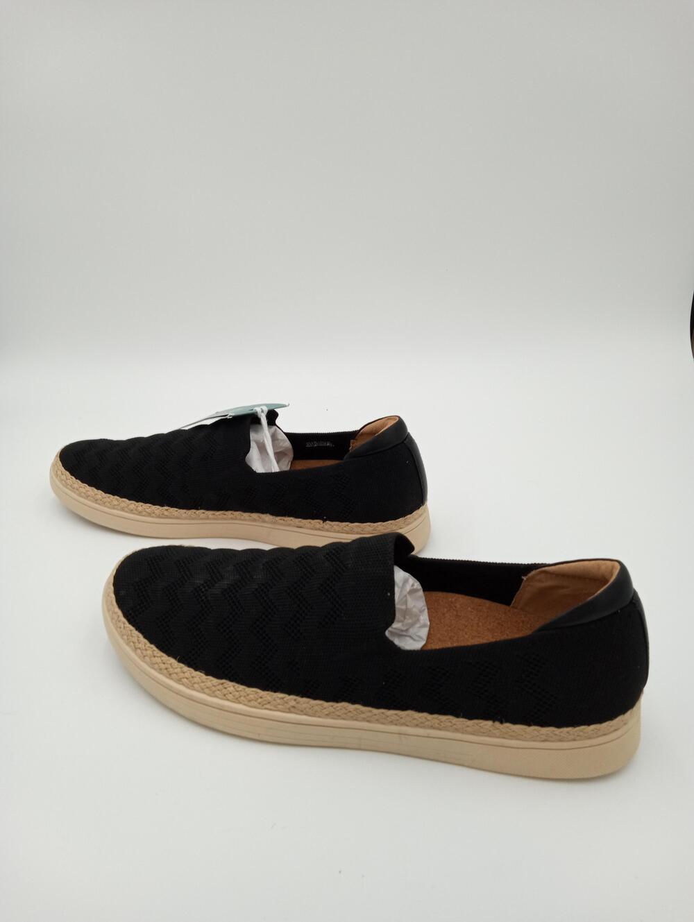 Revitalign Mariner Palazzo Shoes Womens Size 11B Black Slip On Comfort Casual